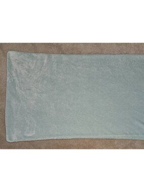 Life Comfort Pale Aqua Blue Fleece Pillowcase Replacement 17x36 (king size?)